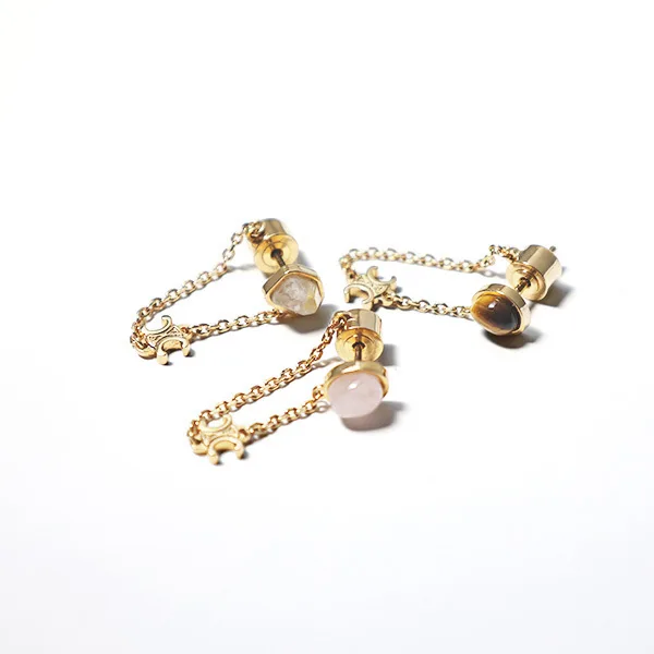 数量限定版セリーヌ ピアス コピー Triomphe Indie Earrings 3点セット 460RK6GPT
