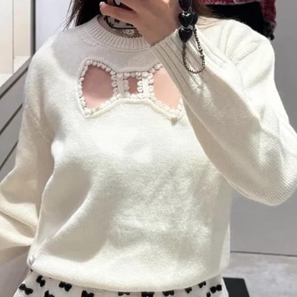 シャネル 25K リボン プルオーバー 偽物【可愛さ満載★目を惹く】cc251004
