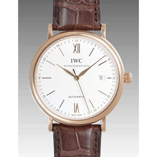 IWCコピー ポートフィノ IW356504メンズ 自動巻き レッドゴールド シルバー