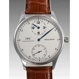 IWCコピー ポルトギーゼレギュレーター IW544401メンズ 手巻き ステンレス シルバー