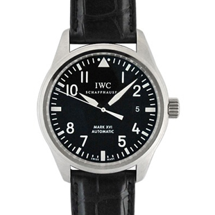 IWCコピー マーク 16 IW325501メンズ 自動巻き ステンレス ブラック