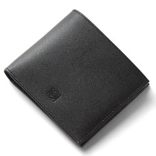 ロエベコピー 2つ折り財布 AMERICAN WALLET 103.30.302  ブラック10330 302 1100【2012年春夏新作】 メンズ