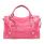 バレンシアガBALENCIAGAコピー173084-D94JN-6643エディターズバッグ GIANT CITY(ザジャイアントシティ) GRENADINE(ピンク) シルバー金具