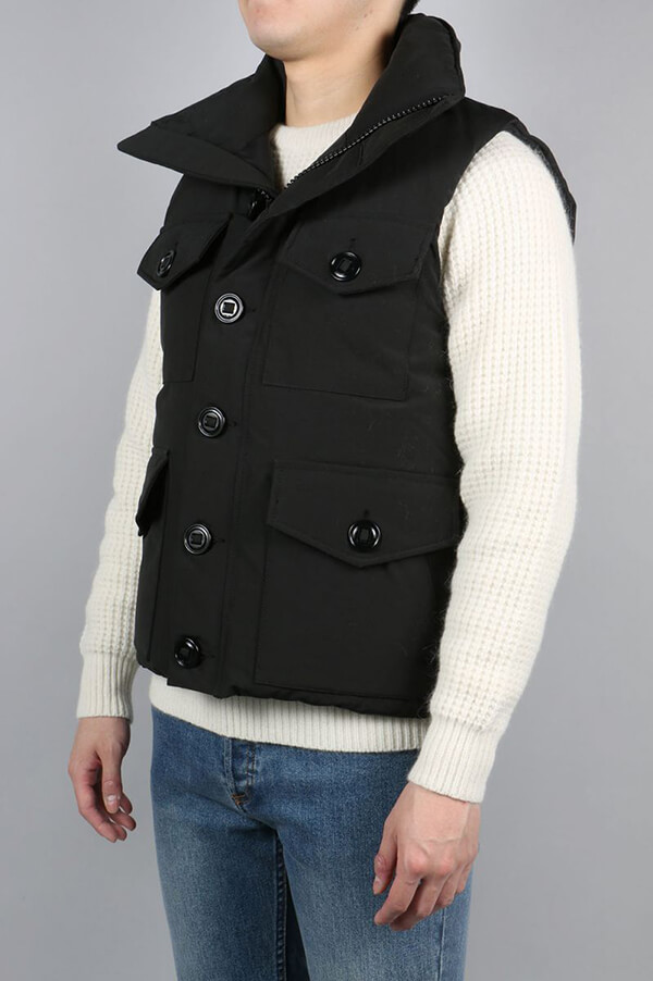 カナダグース スーパーコピー メンズ MONTREAL VEST モントリオール BLACK 622040033