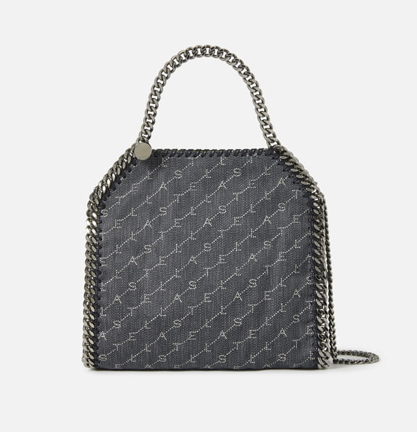 19SS★ Falabella ステラマッカートニー スーパーコピー ロゴデニム トートバッグ 371223W84684061