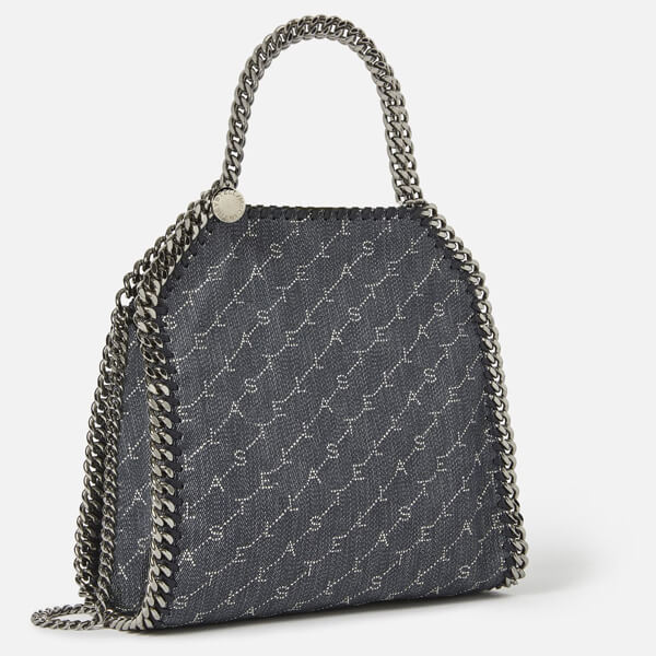 19SS★ Falabella ステラマッカートニー スーパーコピー ロゴデニム トートバッグ 371223W84684061