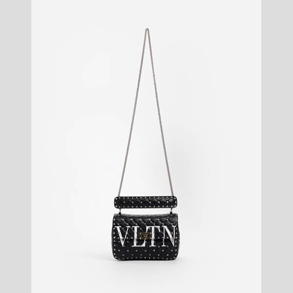 大人気 ヴァレンティノ VLTN ロックスタッズ トップハンドルバッグ PW0B0122XQCNER