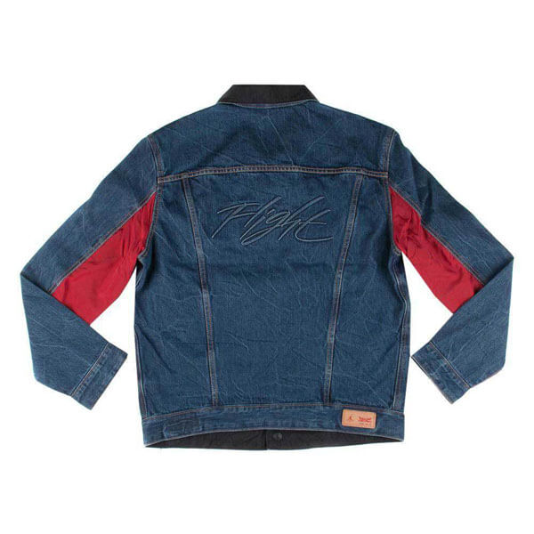 A AIR JORDAN LEVIS REVERSIBLE TRUCKER JACKET LEVIS BLUE   201020