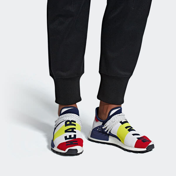 【アディダス】超限定☆ Pharrell × BBC HU NMD "MULTI COLOR"1106a34