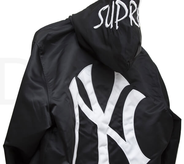 New York NY シュプリーム YANKEESナイキスーパーコピーコピー Satin Hooded Jacket201116B145