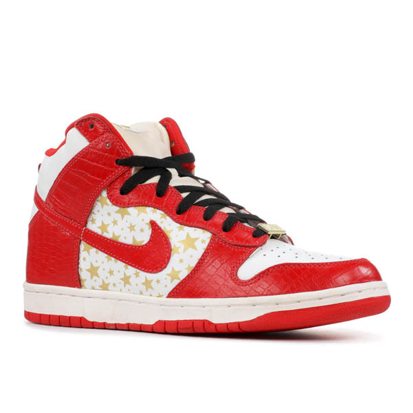 入手困難！シュプリーム x ナイキ コピー コラボ Dunk High Pro SB Red 307385 161