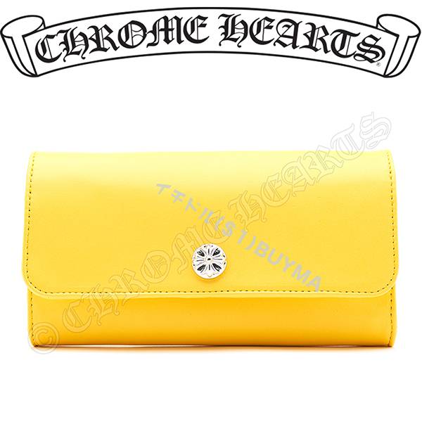 クロムハーツ JUDY WALLET YELLOW サイフ 財布 偽物 21042647