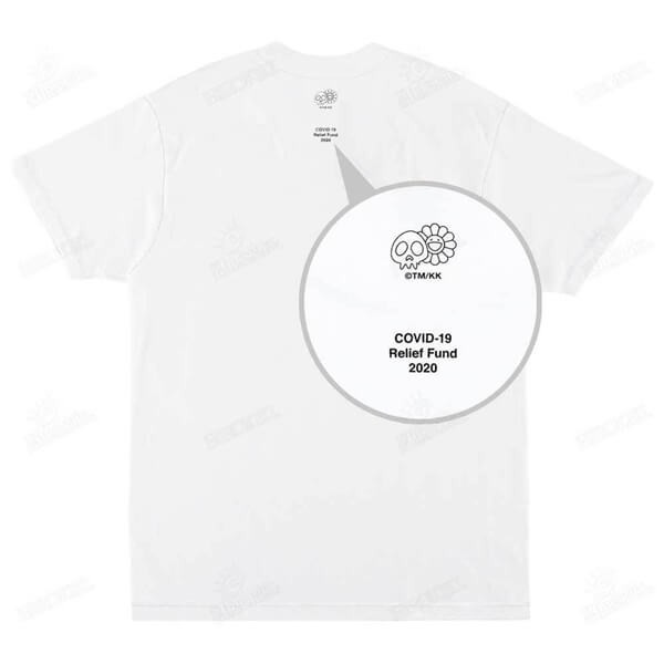 20SS /シュプリーム Tシャツ コピー Takashi Murakami COVID-19 Relief Box Logo Tee 21060974