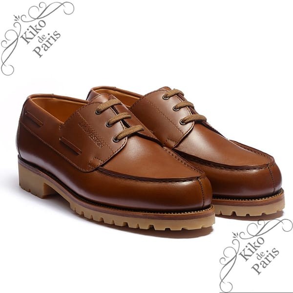 2023AWJ.M. WESTON 偽物 Derby bateau★ダービーシューズ 2色 114130269011​