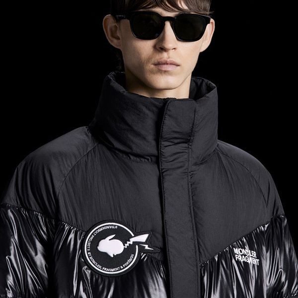 最新でオシャレ【モンクレール コピーFRAGMENT HIROSHI FUJIWARA】ダウン話題のピカチュウ
