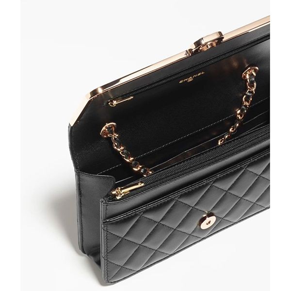 【ローズゴールド♡23P】シャネルチェーンウォレット 偽物