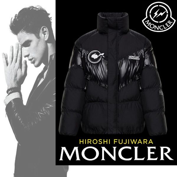 最新でオシャレ【モンクレール コピーFRAGMENT HIROSHI FUJIWARA】ダウン話題のピカチュウ