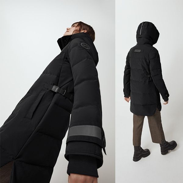 高級感溢れる☆カナダグース☆ブラックレーベル 偽物BENNETT PARKA BLACK LABEL0901