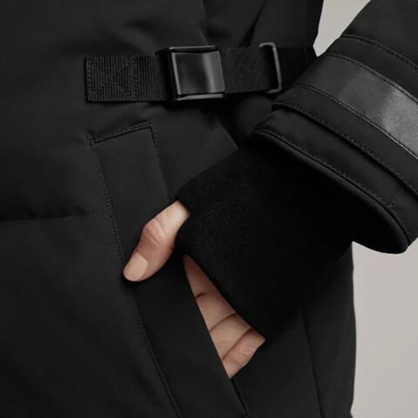 高級感溢れる☆カナダグース☆ブラックレーベル 偽物BENNETT PARKA BLACK LABEL0901
