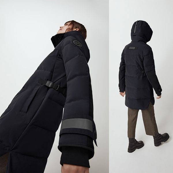 高級感溢れる☆カナダグース☆ブラックレーベル 偽物BENNETT PARKA BLACK LABEL0901
