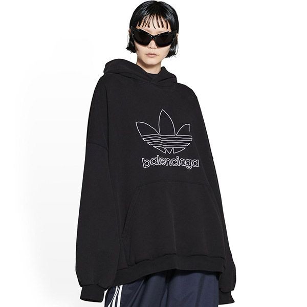 累積売上総額第１位！バレンシアガ ADIDAS コラボ 偽物 ラージフィット712396TNVA91070
