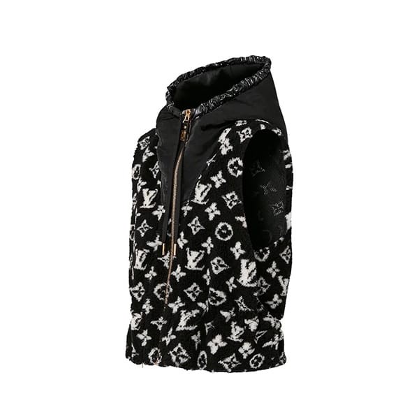 ルイヴィトン LV Ski フーデッドモノグラムテディジャケット コピー 1AC0FZ