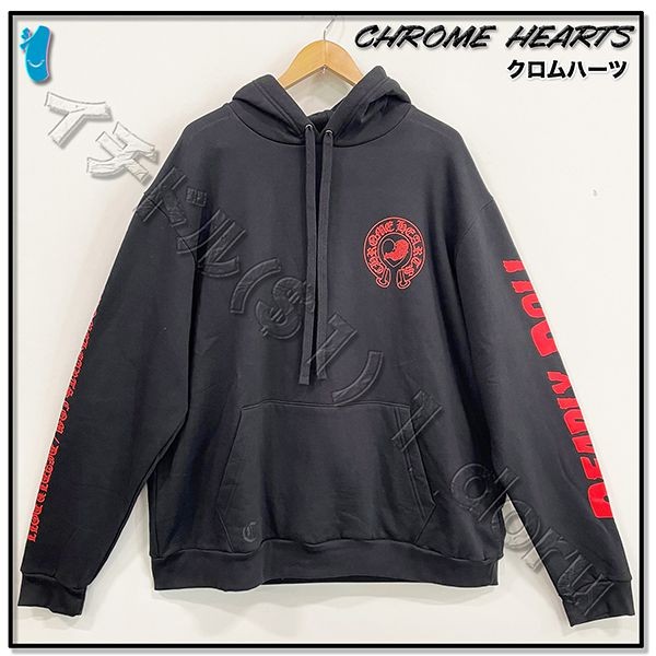 【追跡付き発送で安心】クロムハーツパーカー偽物 DEADLY DOLL HOODIE JESSY JO パーカー11231