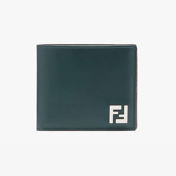 【追跡付き発送で安心】フェンディ FFスクエア コンパクト二つ折り財布 偽物 4色 7M0356AFF2F0GXN