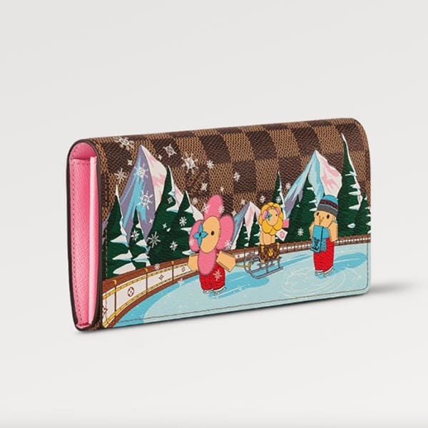 クリスマス限定 ルイヴィトン ポルトフォイユ サラ NM 偽物 長財布 N40722