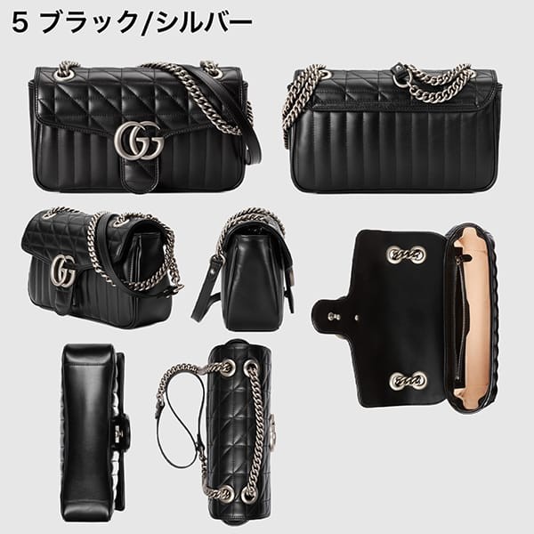 超希少！グッチ GGマーモント キルティング ショルダーバッグ 偽物 11色 443497 DTDIT 1000
