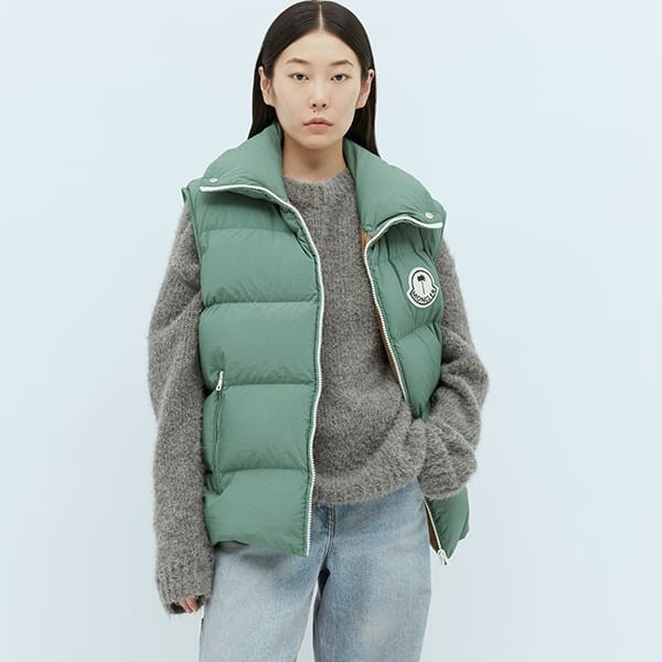 8 モンクレール 偽物 PALM ANGELS コラボ Rodmar ダウンジレ ベスト mkl006