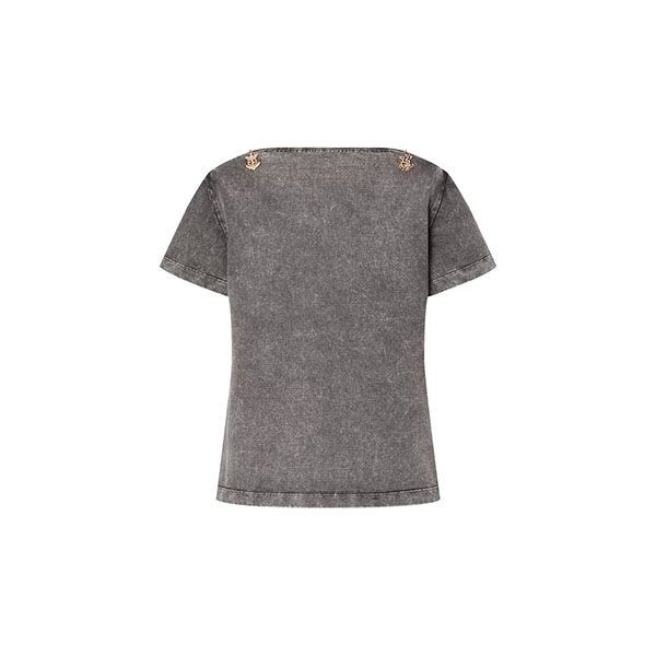 【かわいくて上品♪】ルイヴィトン バトーネックTシャツ スーパーコピー 1AFFDV