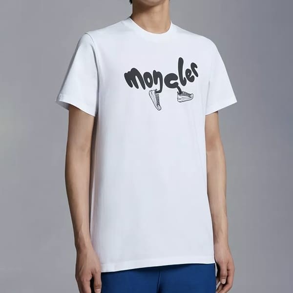 高級感溢れるモンクレール コピー ランニング ロゴ  Tシャツ 4色 J10918C000138390T71B