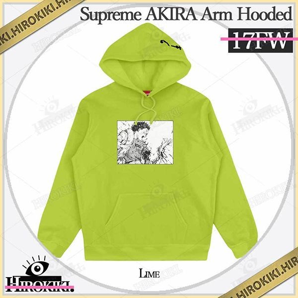 注目!シュプリーム × AKIRA パーカー 偽物Arm Hooded Sweatshirt アキラ パーカーak03061