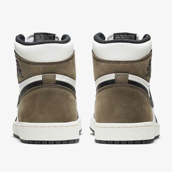 ナイキ エアジョーダン1 ダークモカ 偽物ハイ OG セイル/OG DARK MOCHA BLACK 555088-105