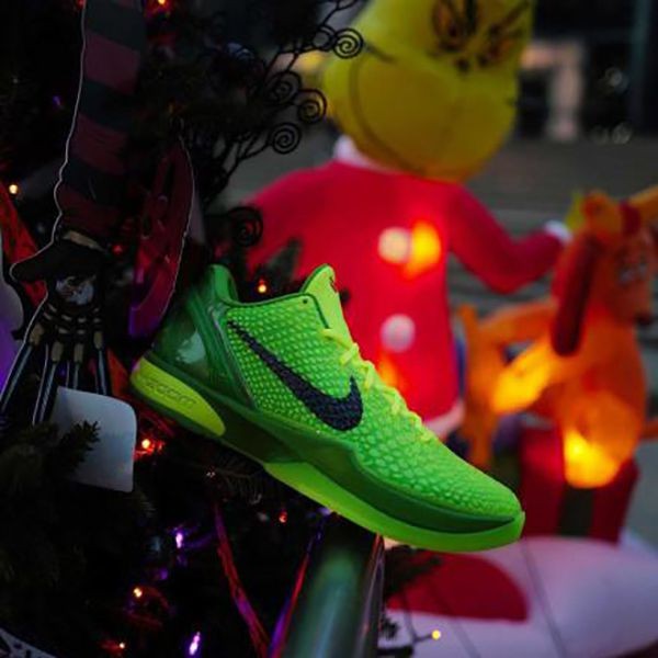 コービー6 偽物 グリンチ ナイキ 大人気 KOBE 6 PROTRO "REVERSE GRINCH"FV9676-600