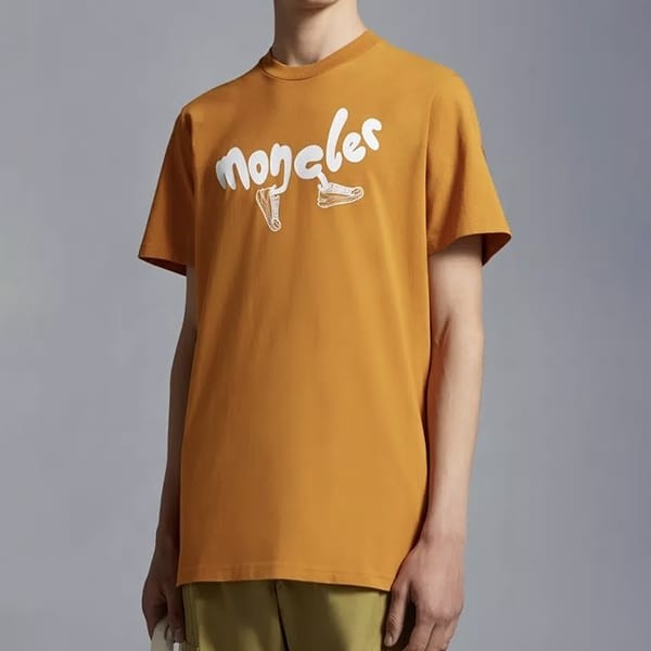 高級感溢れるモンクレール コピー ランニング ロゴ  Tシャツ 4色 J10918C000138390T71B