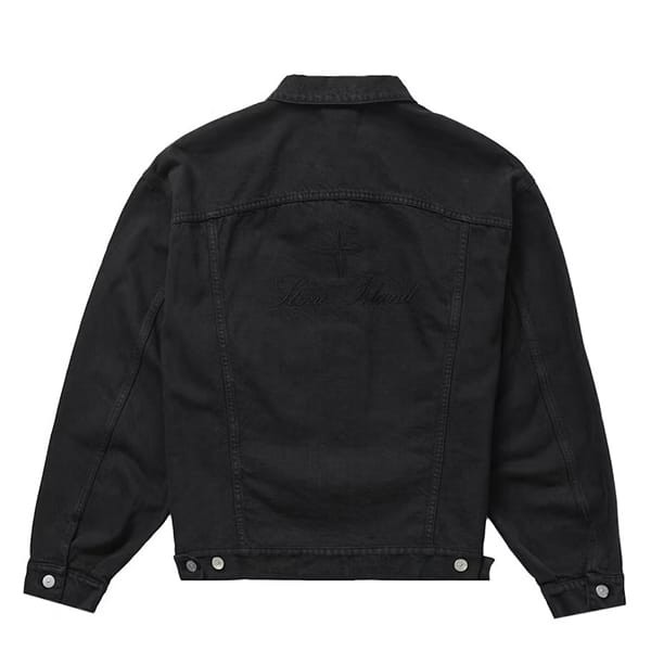 【シュプリーム x Stone Island】23FW デニム トラックジャケット 偽物 2色 spm21321