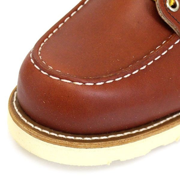 レッドウィング 8875 偽物6inch CLASSIC MOC TOE ブーツ オロ・ラセット(赤茶)