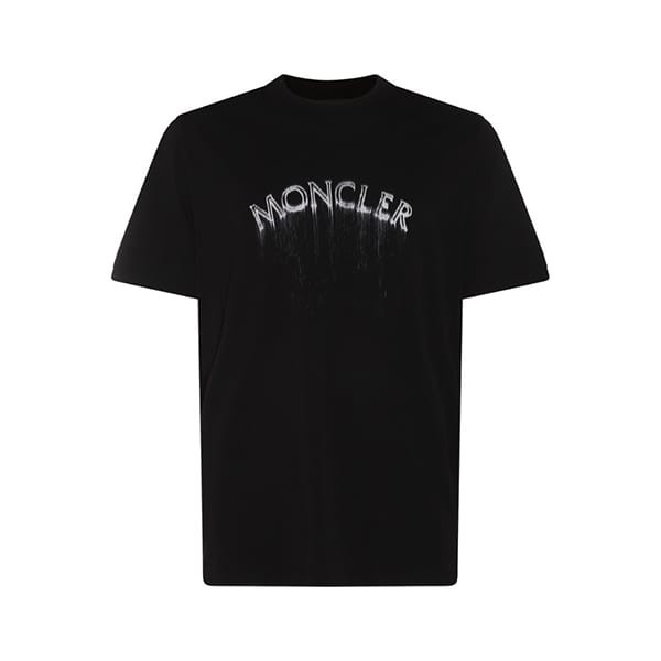 【奇跡の再入荷！即発送】モンクレール 偽物 ルーズフィット コットン Tシャツ 2色 J10918C0000289A17001