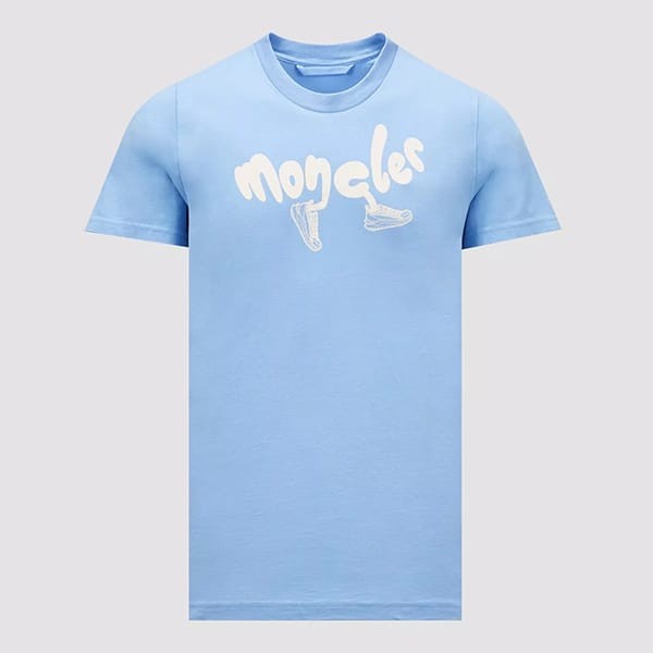 高級感溢れるモンクレール コピー ランニング ロゴ  Tシャツ 4色 J10918C000138390T71B