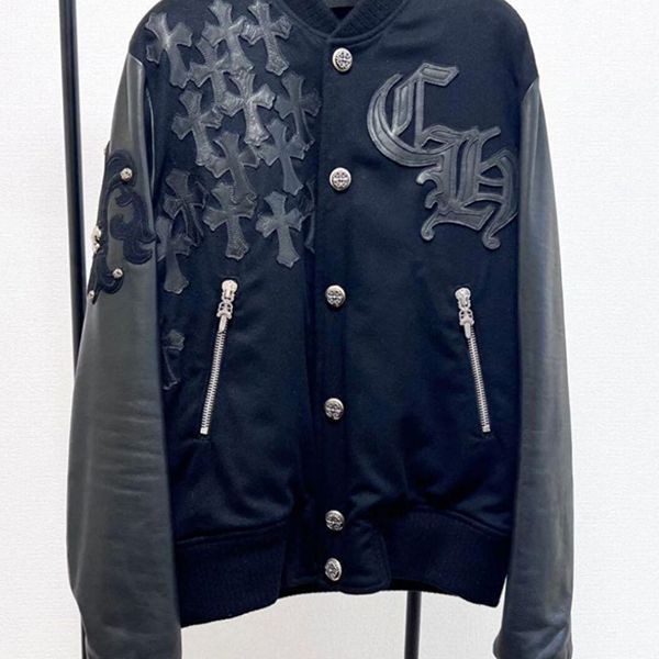 セレブ愛用中クロムハーツ レターマン ジャケット 偽物LETTERMAN JACKET 032118