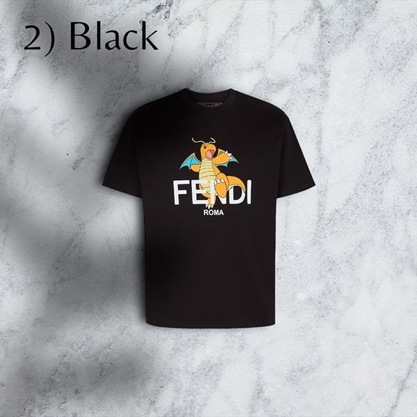 【フェンディ FRGMT x POKEMON 偽物】T-shirt ポケモンTシャツFY1144