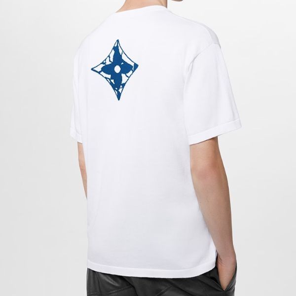 ルイヴィトン 半袖 Tシャツ パチモンLV アイス モノグラム コットン1AFAN8
