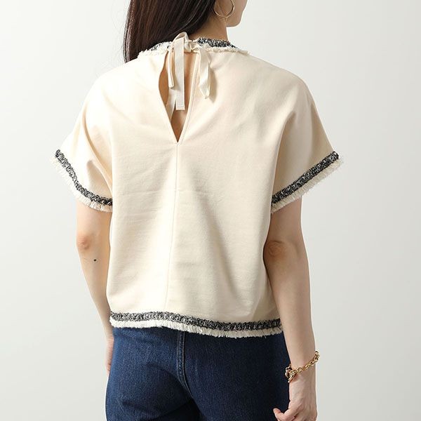 モンクレール 半袖 偽物 カットソー MAGLIA MANICHE CORTE 8C00009 89A1K