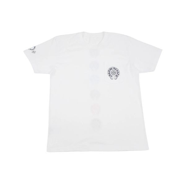 《大人気》★クロムハーツ★マルチカラー ホースシュー Tシャツ コピーch5102