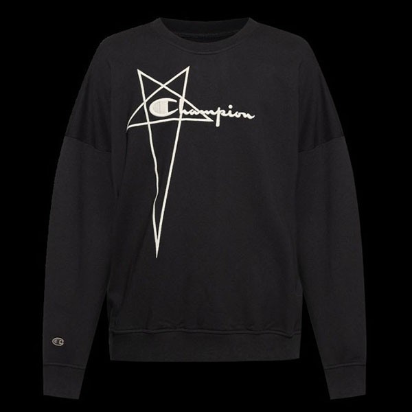 コラボ◆RICK OWENS x CHAMPION ロゴ スウェット w24051605