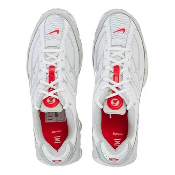 【即納OK】シュプリーム ナイキ SHOX RIDE 2 WHITE 偽物◆コラボ商品◆DN1615-100