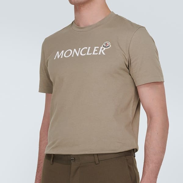 【即納OK】モンクレール パチモン プリントロゴ コットンTシャツ n級品 3色 J10918C000578390T11V