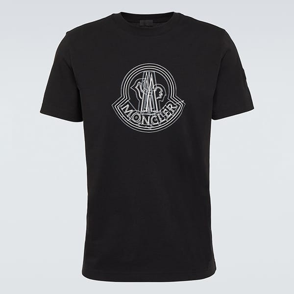 モンクレール ロゴモチーフ コットン Tシャツ フェイク 3色 J10918C0002889A17999